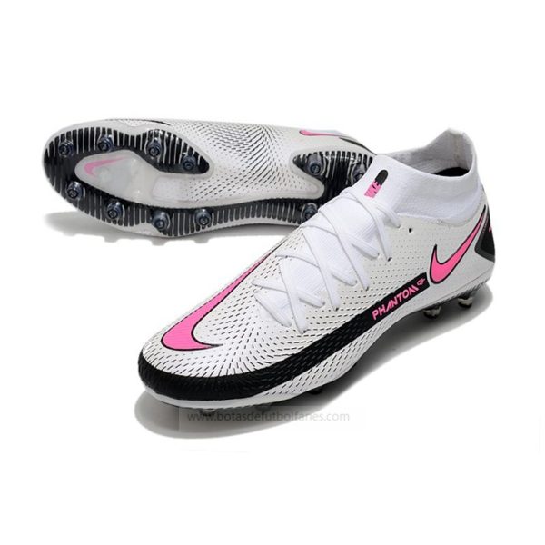 Nike Phantom GT Elite DF AG Pro Daybreak Blanco Rosa Negro